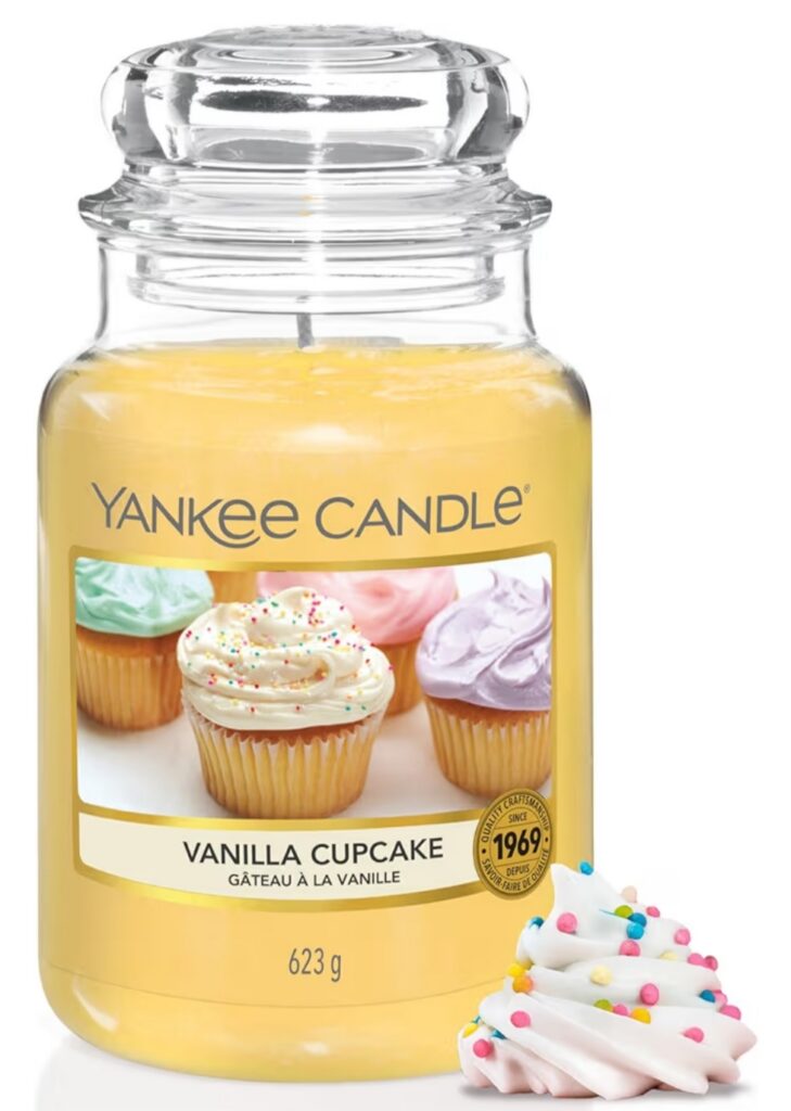 Yankee Candle Vanilla Cupcake - FIND5STAR