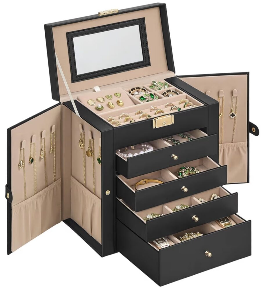 SONGMICS Jewellery Box - FIND5STAR