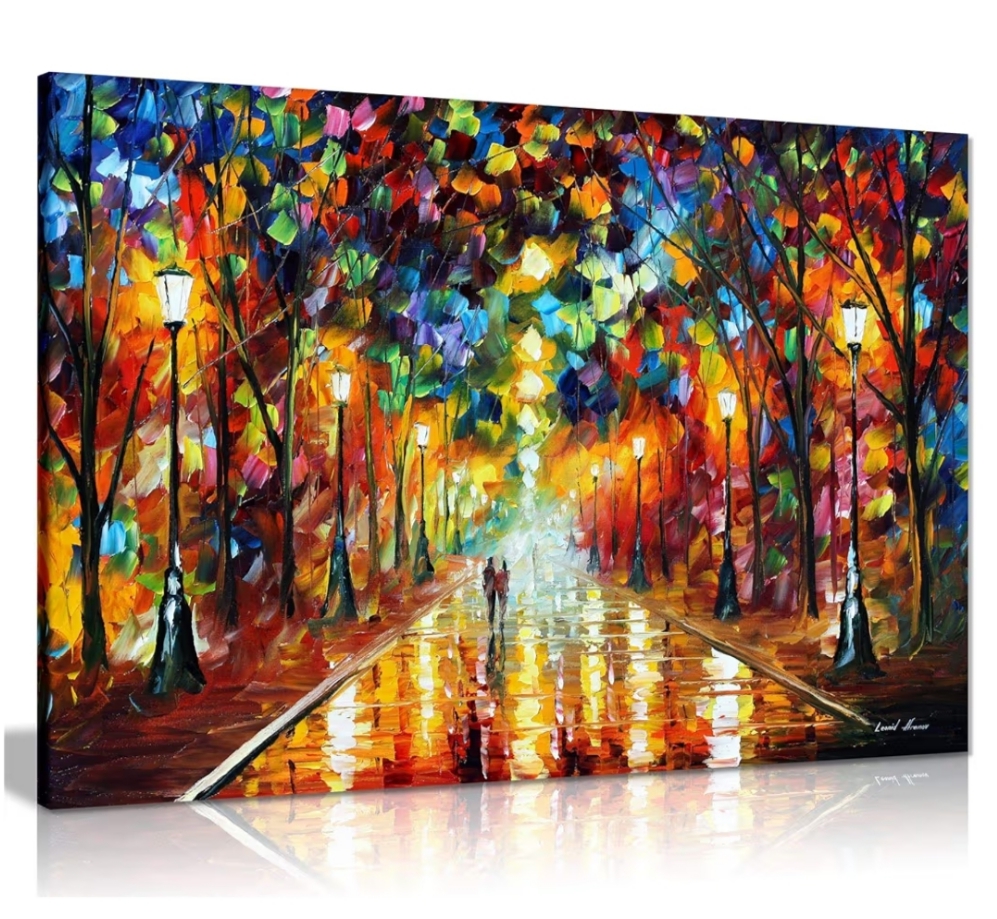 Leonid Afremov Farewell to Anger Canvas Art - FIND5STAR