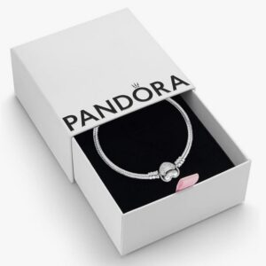 PANDORA Moments Heart Clasp Bangle - FIND5STAR