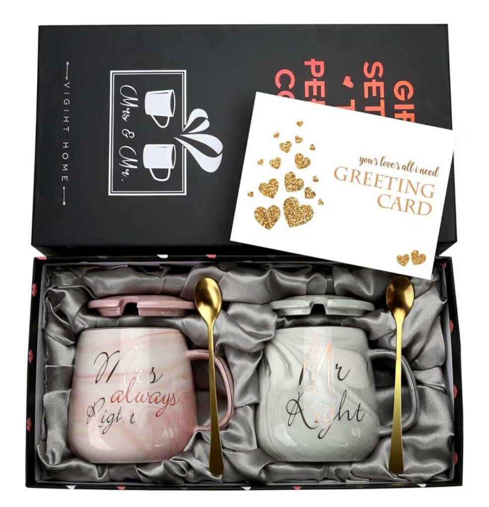 Mr Right & Mrs Always Right Mug Set - FIND5STAR