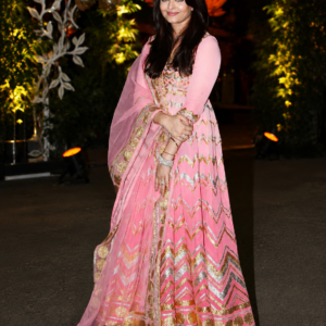 Aishwarya Rai Inspired Pink Gota Anarkali - FIND5STAR
