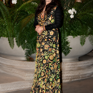 Aishwarya Rai Inspired Black Embroidered Anarkali Gown - FIND5STAR