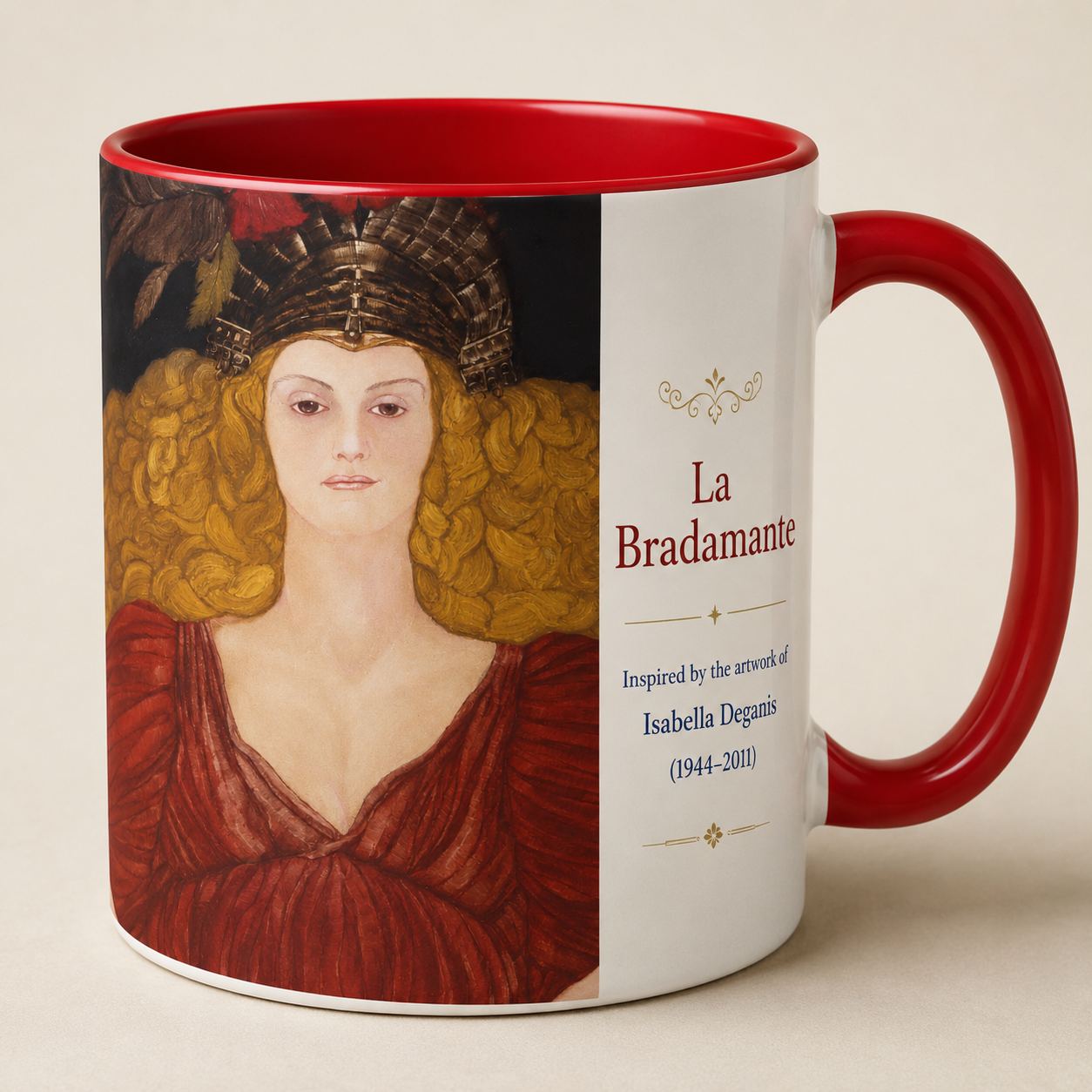 La Bradamante – Isabella Deganis Art Mug
