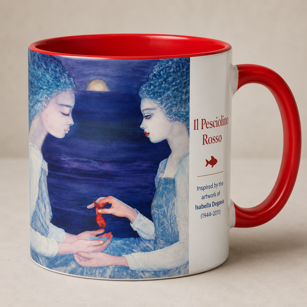 Il Pesciolino Rosso – Isabella Deganis Art Mug