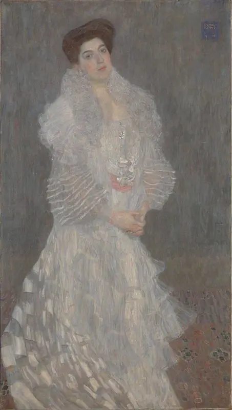 Gustav Klimt, Portrait of Hermine Gallia Print