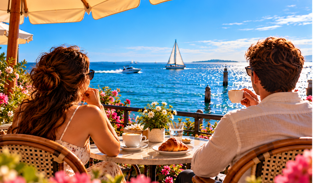 breakfast with sea view